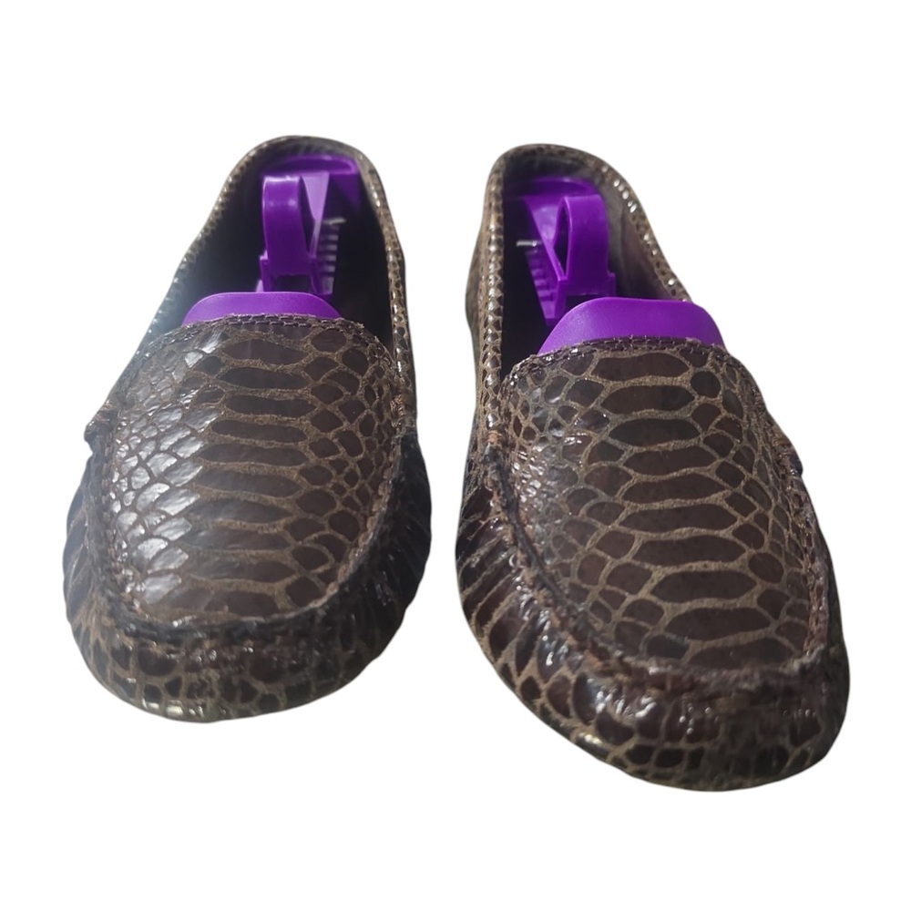 NWOT Aerosoles Womens Brown Leather Loafers
